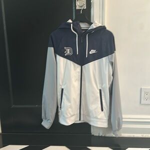 Nike windbreaker with the letter D